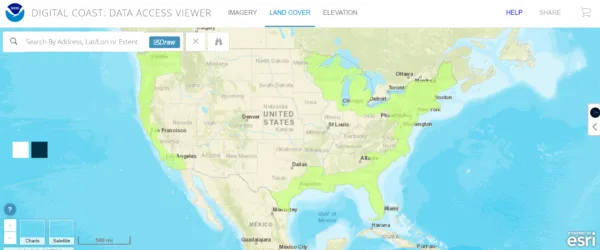 NOAA Data Access Viewer: Free Satellite Imagery Of The Coastal U.S.
