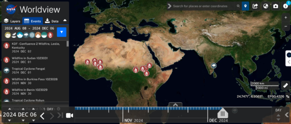 free satellite data source