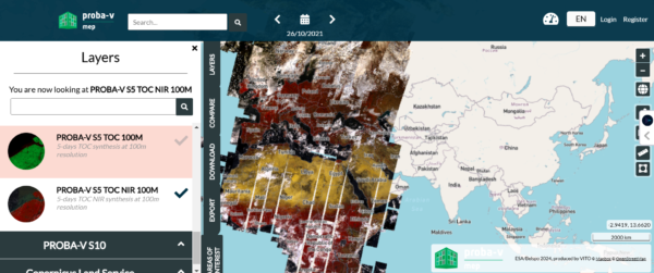 free satellite data source