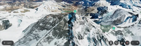Free Satellite Imagery of Mount Everest: High-Resolution Aerial Views and Satellite Map