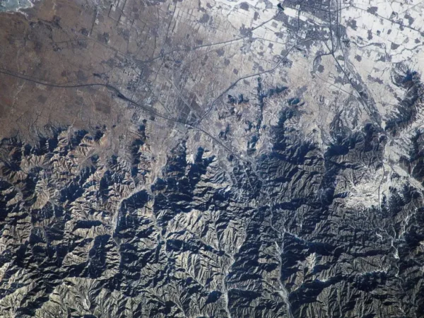 Satellite Images of the Great Wall of China