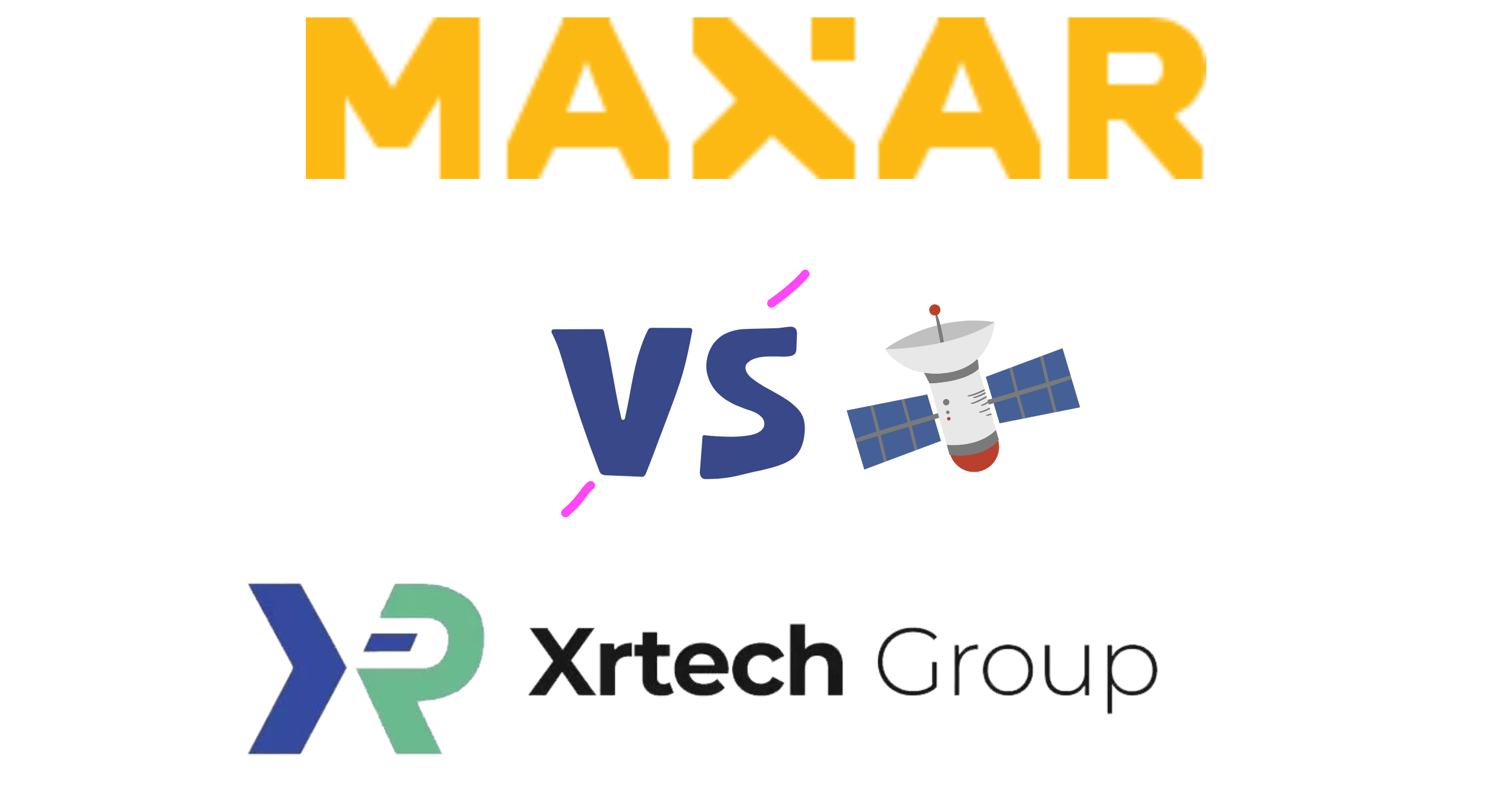 Maxar Commercial Satellite Imagery vs XRTech Group: Key Differences