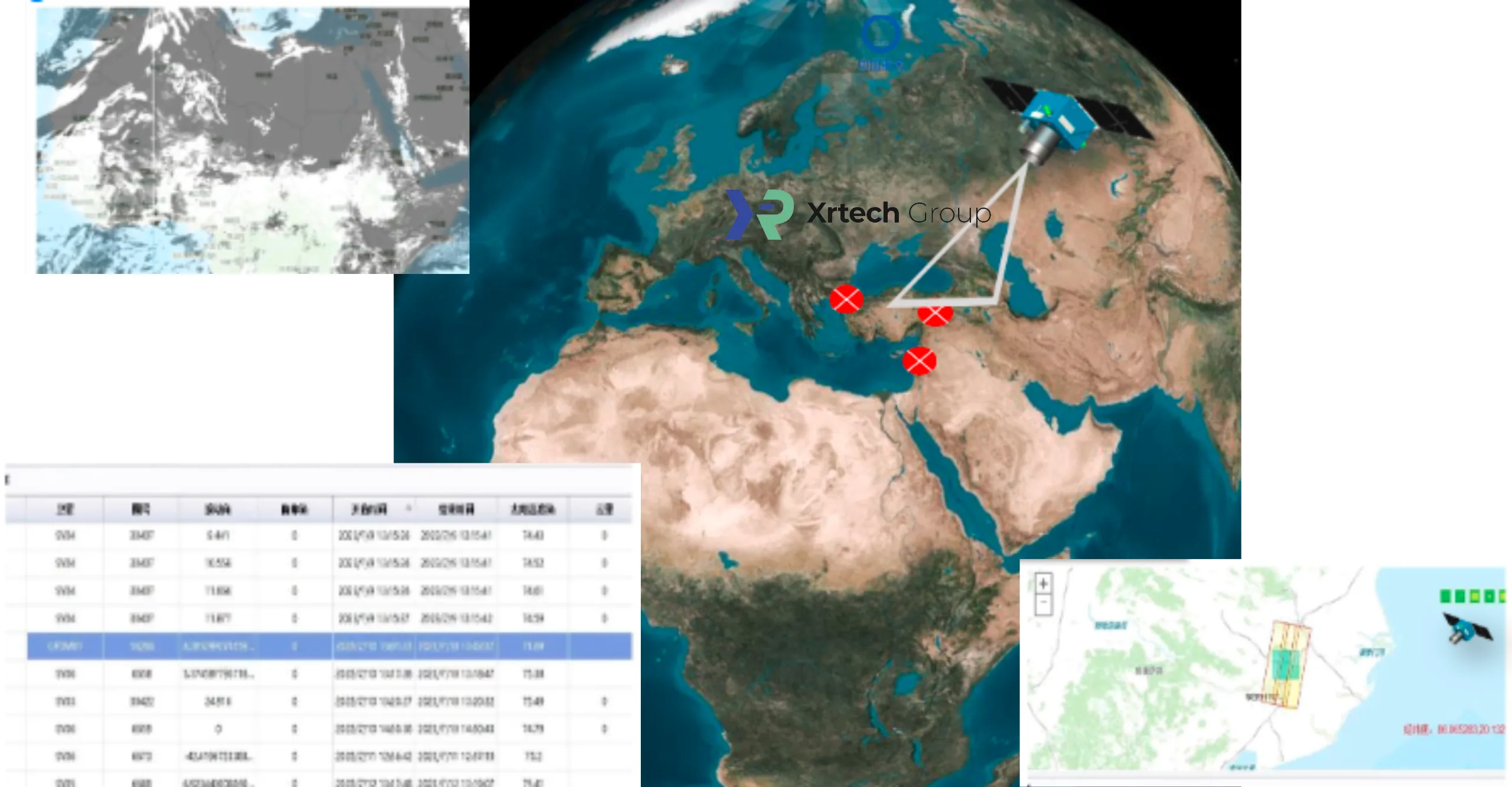 China Siwei satellite constellation in low Earth orbit — 130 optical SAR and hyperspectral satellites available to buy satellite imagery from through XRTech Group