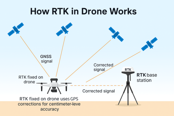 Discover the best Drone RTK in 2025. Learn how RTK works, compare RTK vs PPK, and explore top drones with RTK technology for precise mapping and surveying.