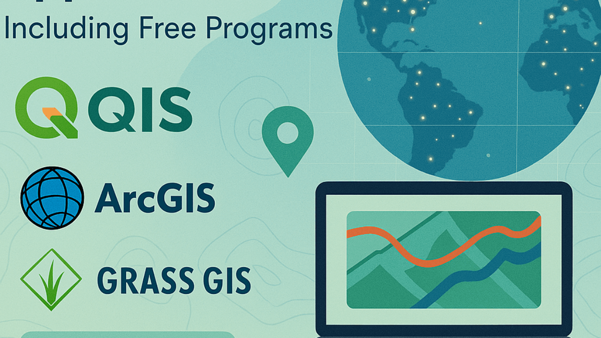 33 Best GIS Software Applications Including Free GIS Programs, image size:1200x675