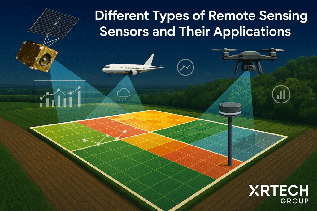 Different Types of Remote Sensing Sensors and Their Applications