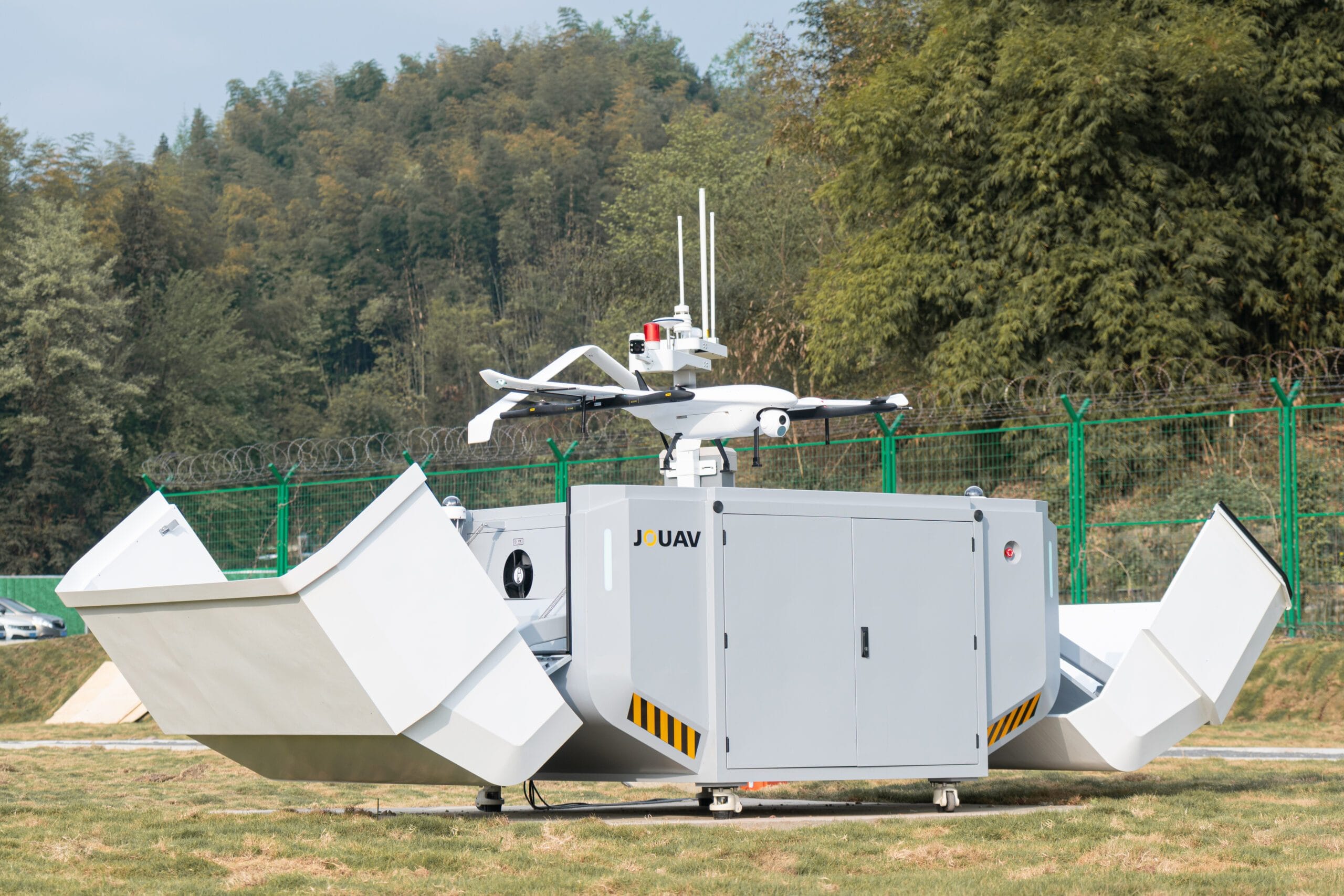 JOUAV VTOL Hangar drone in a box solution