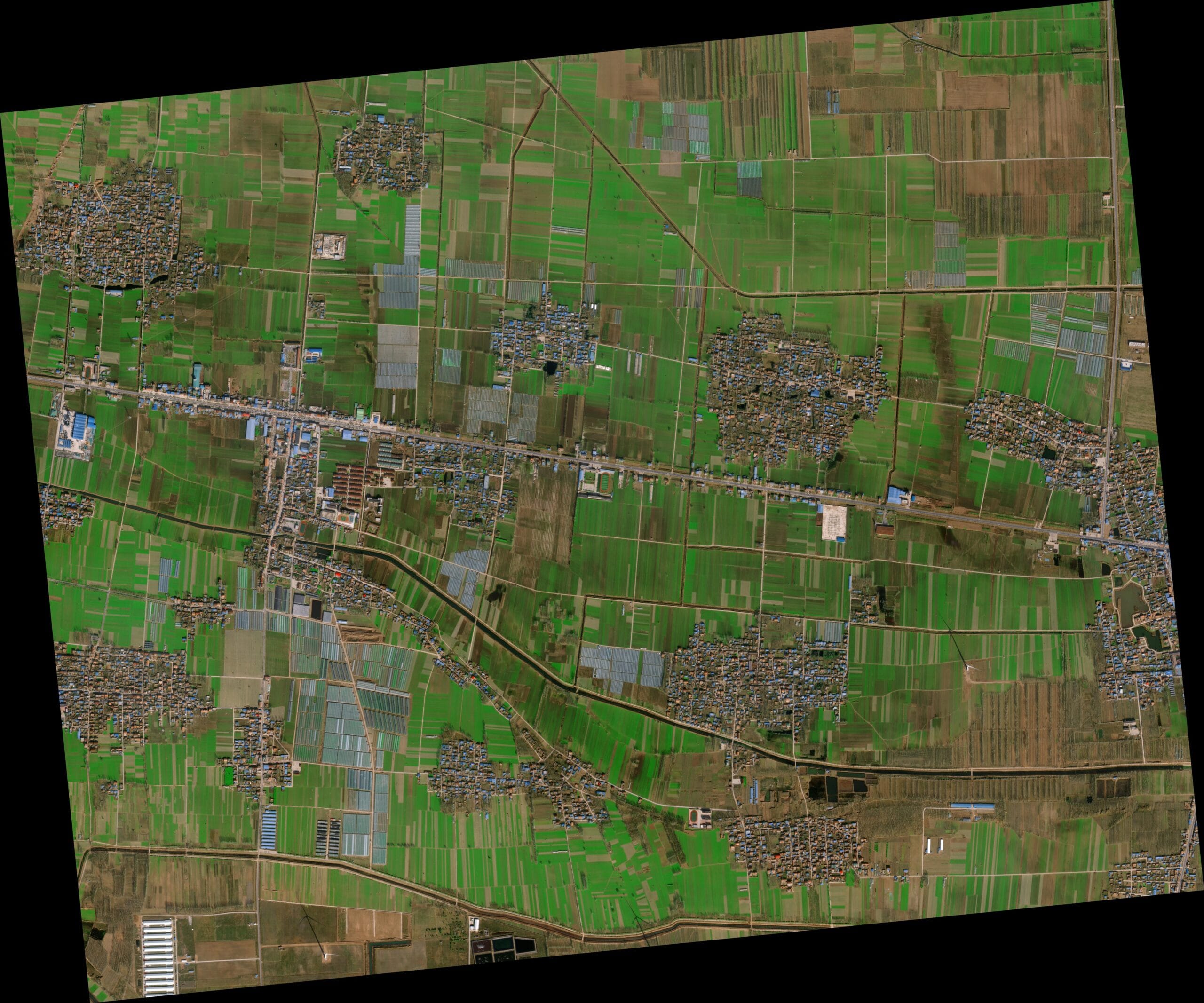Satellite Image of China (80cm)
