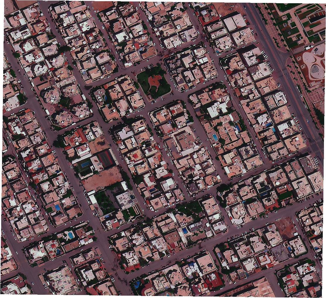 satellite imagery of Riyadh, Saudi Arabia 50cm