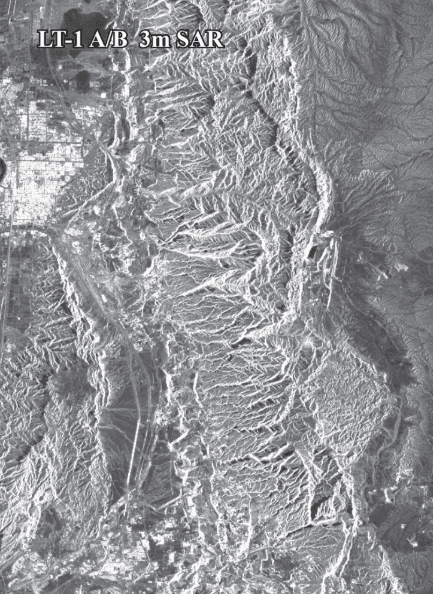 LT-1 SAR satellite illustration.
