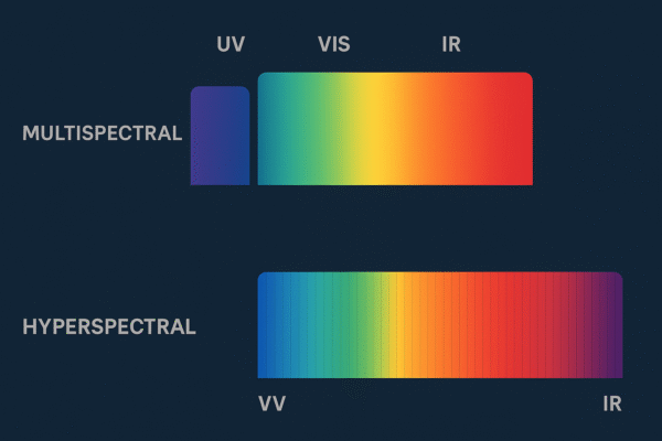Multispectral vs Hyperspectral Satellite Imaging | Key Differences