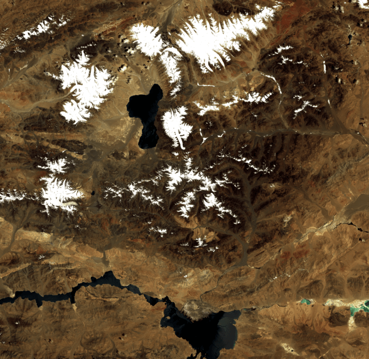 satellite data from ZY-1 02D over an urban area.