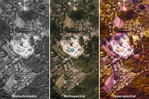 Monochromatic vs Multispectral vs Hyperspectral Imagery Guide