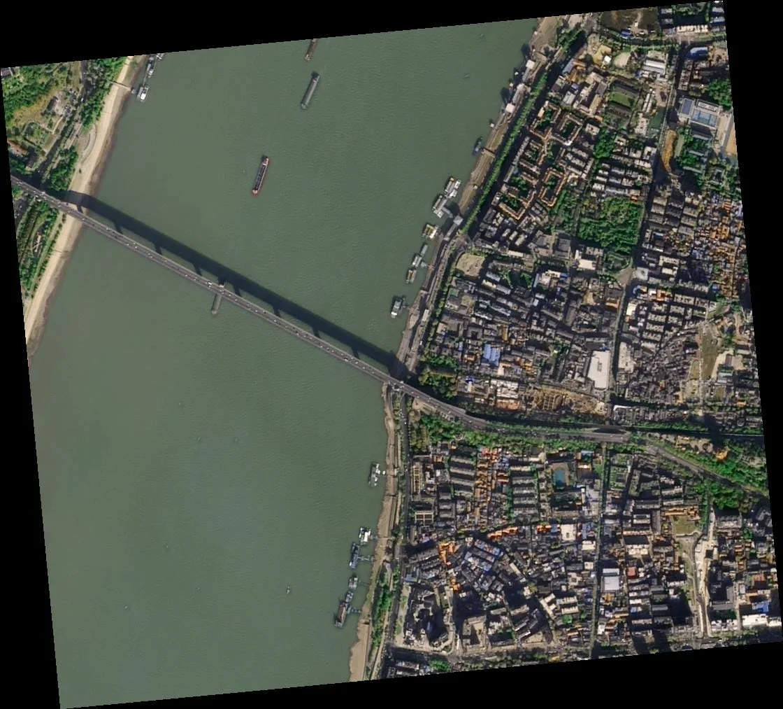 China 2m moderate resolution multispectral satellite imagery sample — GF-6 land cover mapping and regional agriculture monitoring data — buy satellite imagery from XRTech Group