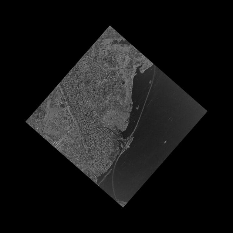 SAR radar satellite data layer