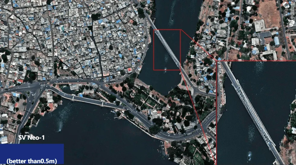 Bhopal, India - XRTech satellite imagery ordering platform — real-time EO satellite tasking interface to buy satellite images online