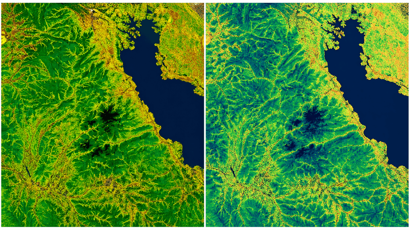 Enhance vegetation Index