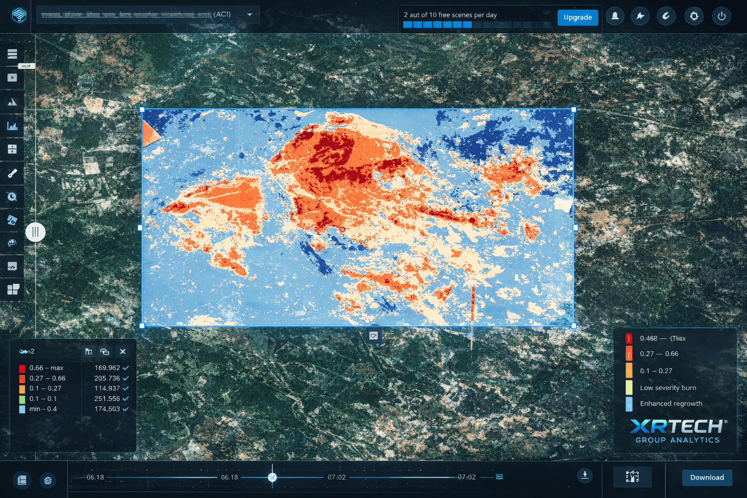 GIS information geospatial analytics satellite data XRTech Group