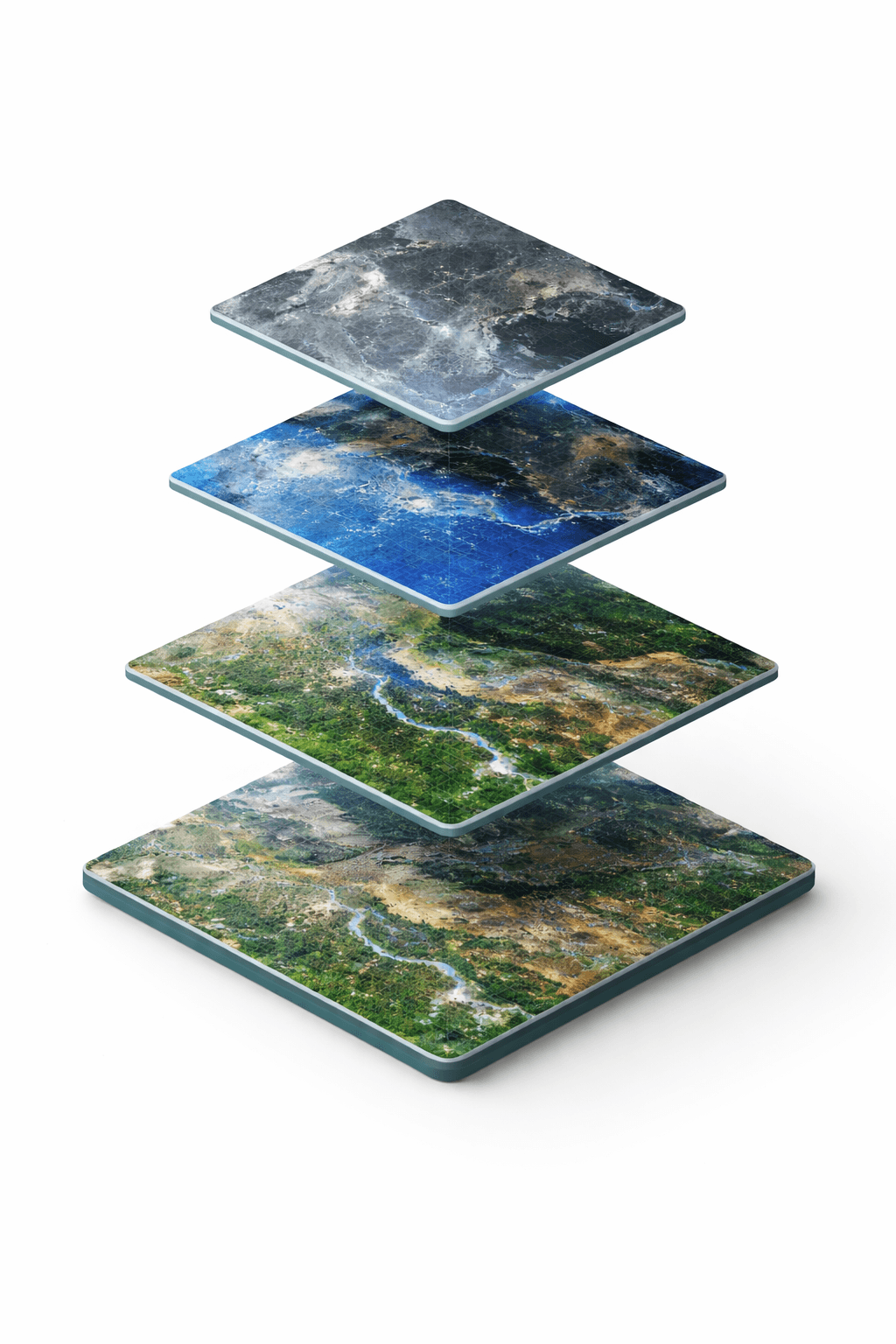 Satellite imagery processing pipeline ortho correction pan-sharpening mosaicing XRTech Group