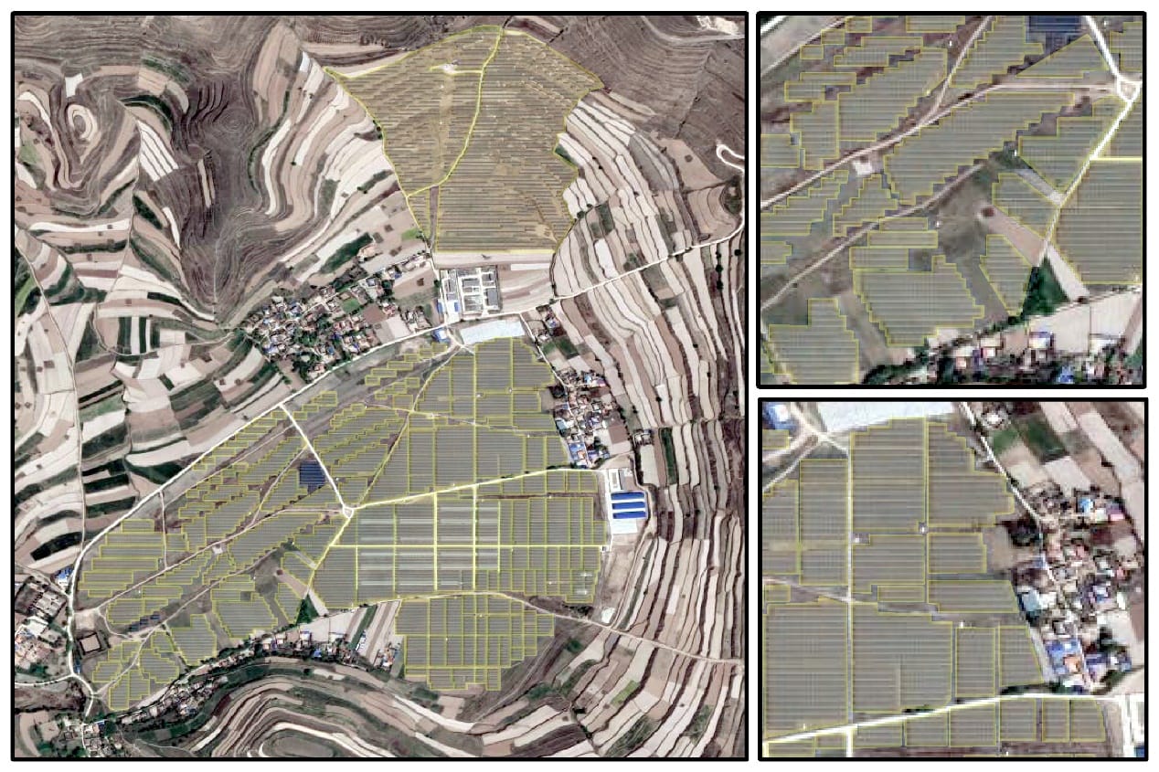 Solar Panel Inspection satellite imagery