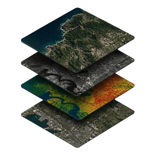 Satellite imagery processing pipeline ortho correction pan-sharpening mosaicing XRTech Group