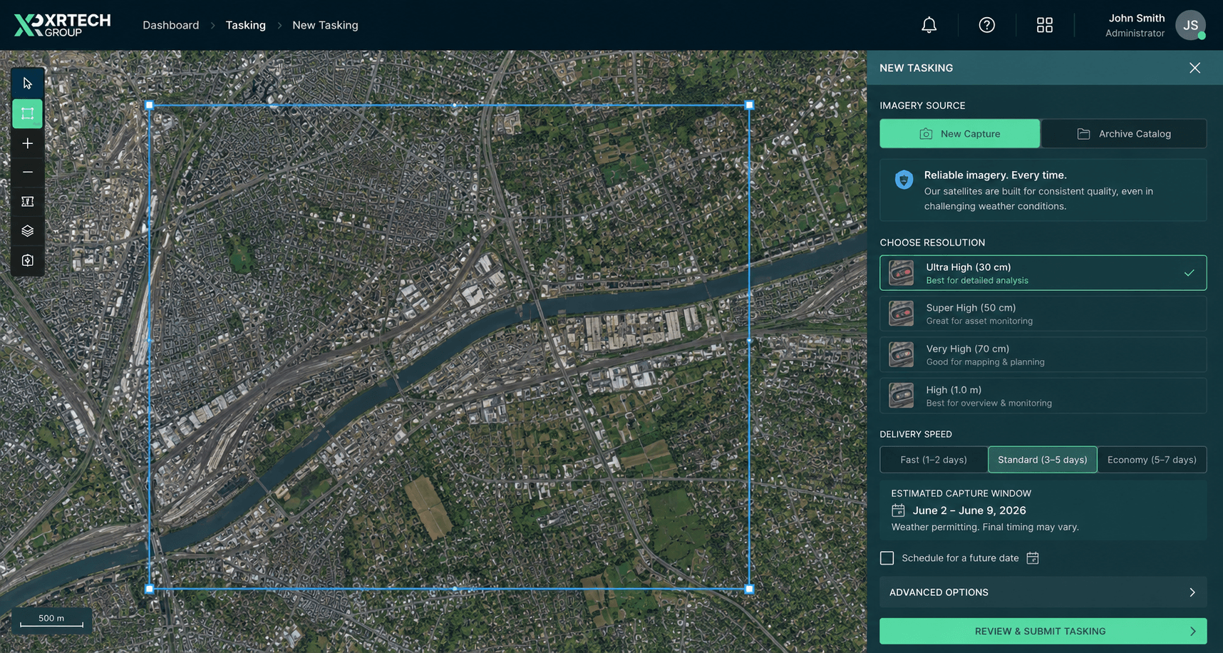 XRtech-group-new-tasking-high-resolution-satellite-imagery-order-portal