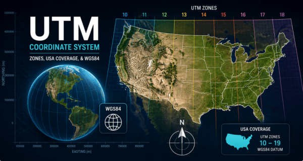 UTM Coordinate System: Zones, USA Coverage, & WGS84