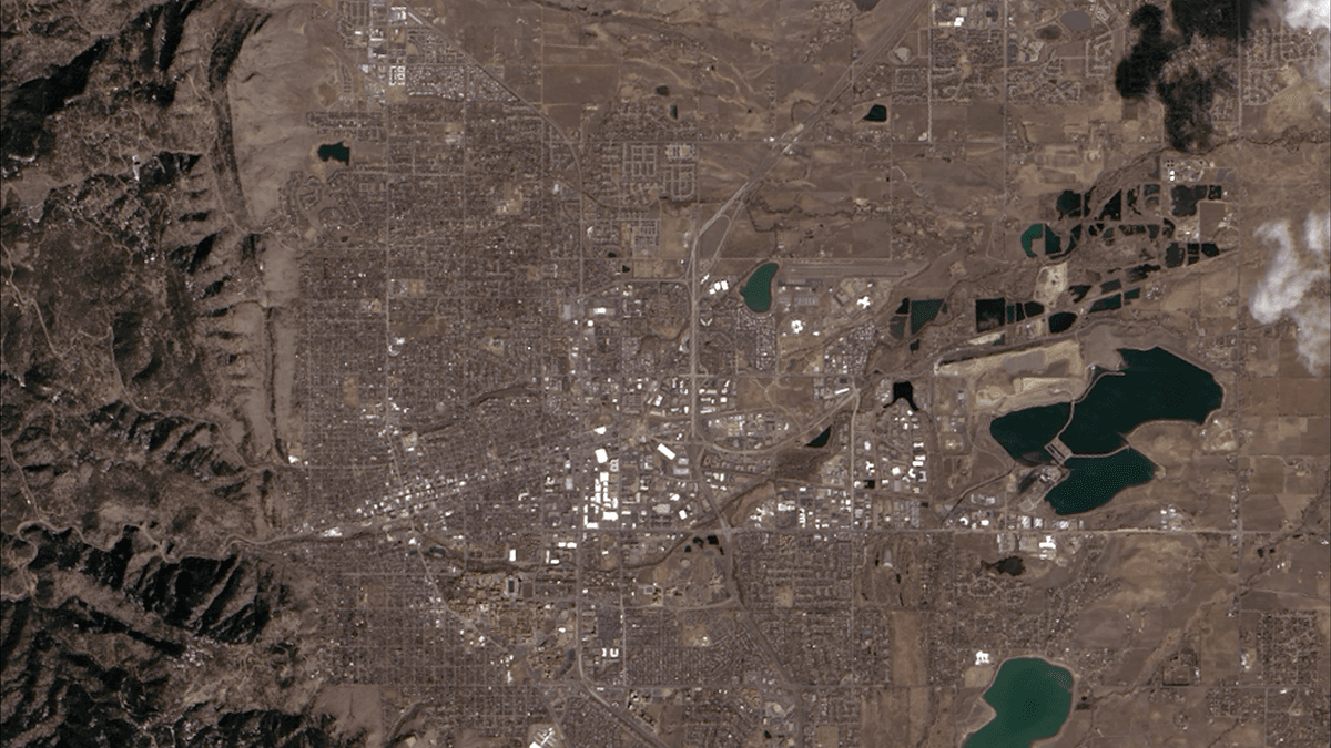 Sample Landsat 8 image