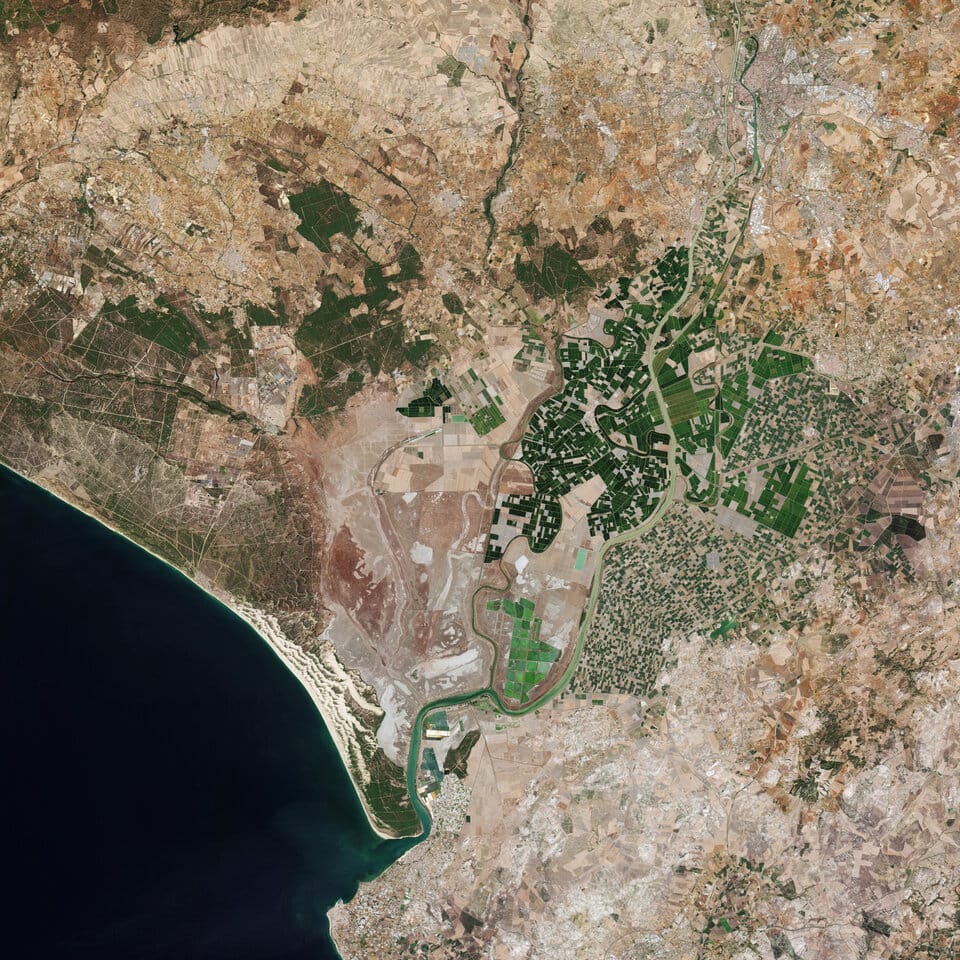Sample Sentinel-2 satellite 