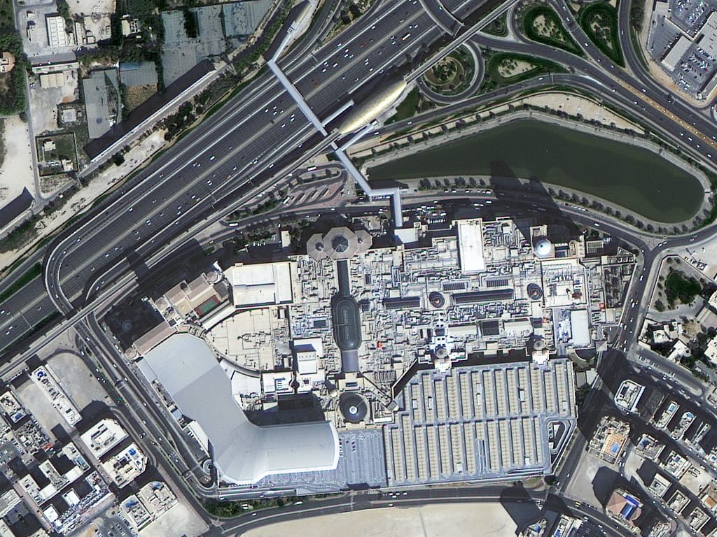 Dubai - sample of TripleSat satellite imagery