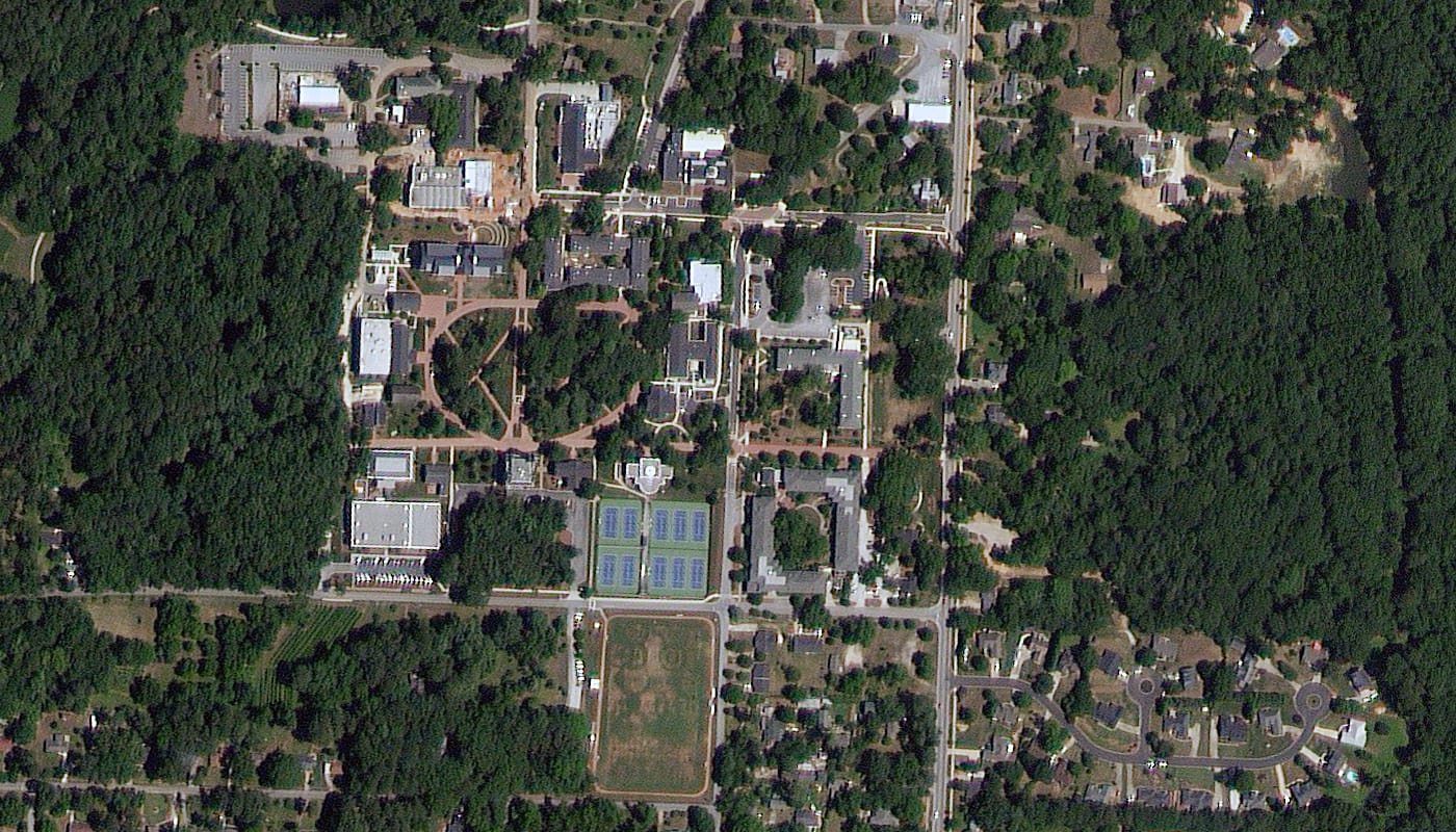 80cm resolution sample of TripleSat satellite imagery showing ground detail