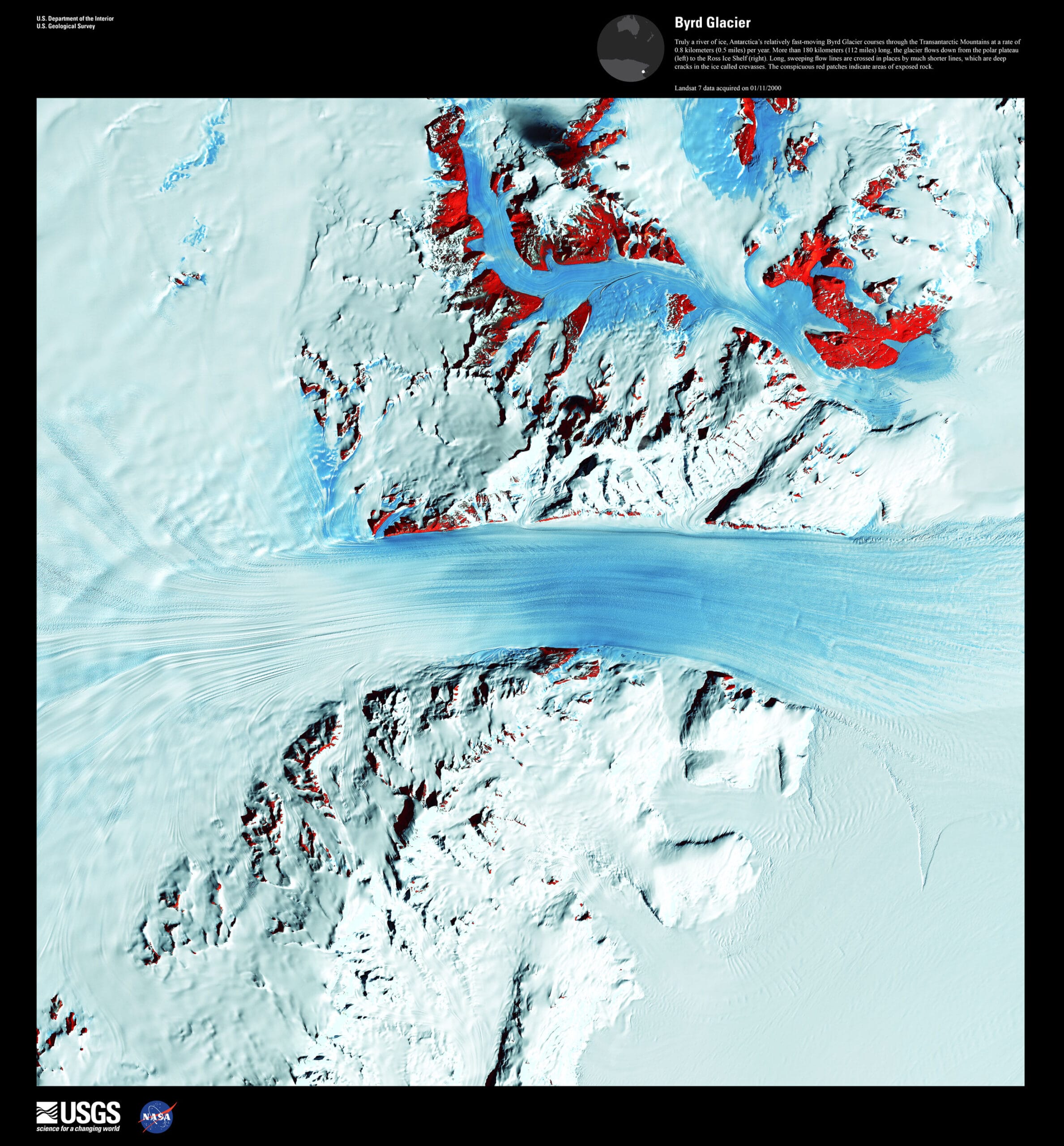 Sample Landsat 7 